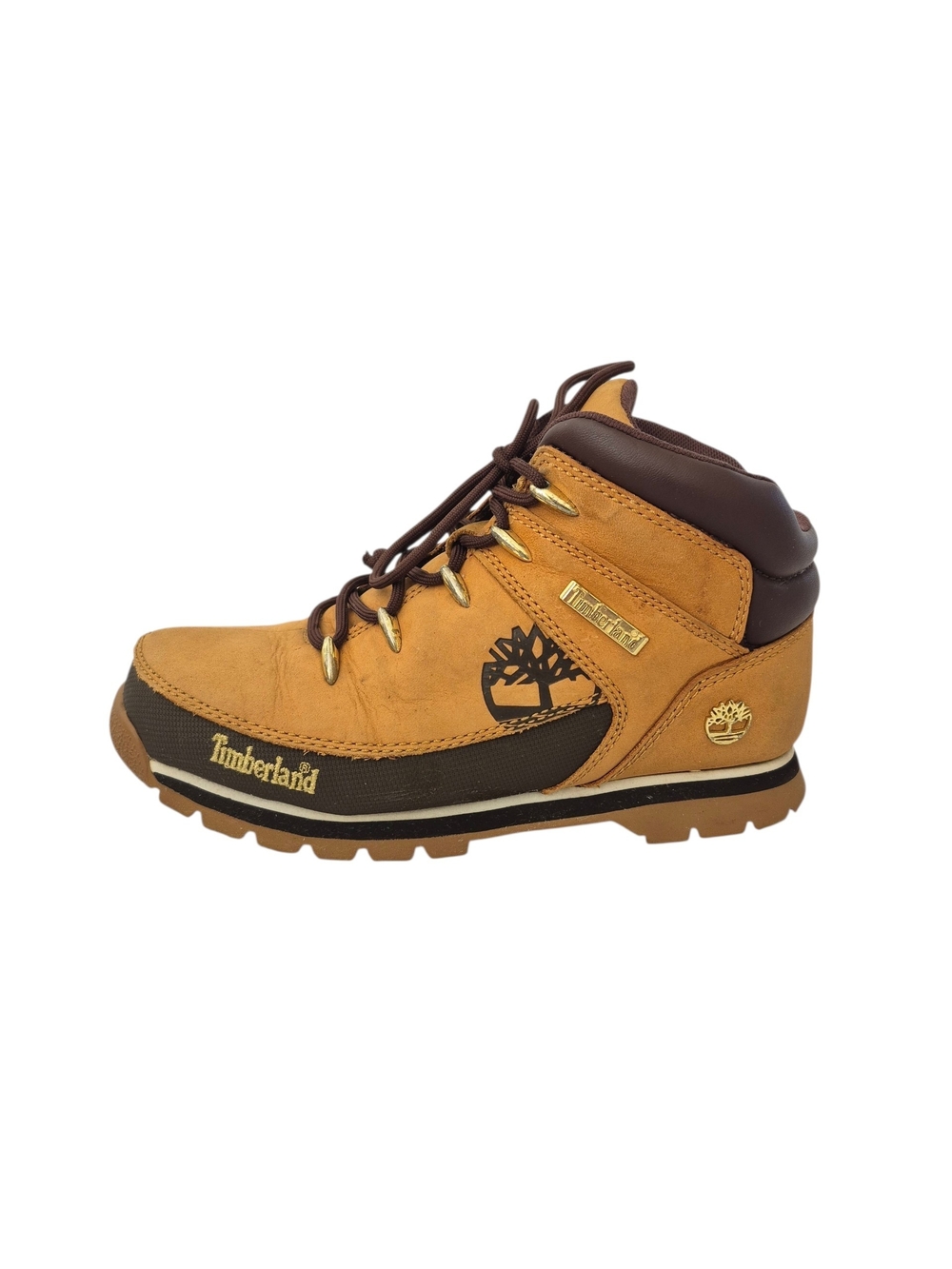 Timberland Euro Sprint Hiker Style Boots Sz 4 Boys